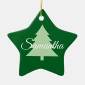 Minimalist Christmas ornament (Voorkant)