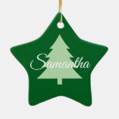Minimalist Christmas ornament (Achterkant)