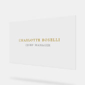 Minimalist Classical Professional Gold Color (Angle)