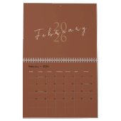 Minimalist Clean Design Kalender (Feb 2026)