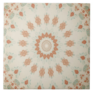 Minimalist Colorful Abstract Art Tegeltje