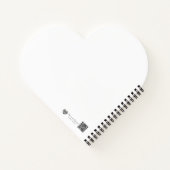 Minimalist Continuous Line Art Notitieboek (Achterkant)