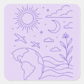 Minimalist Creation Sticker (Devant)