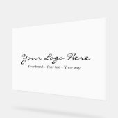 Minimalist Custom Business Logo (Angle)