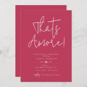 Minimalist dat is nog meer! Bridal Shower-uitnodig Kaart (Voorkant / Achterkant)