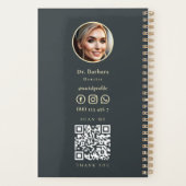 MINIMALIST DENTAAL DENTIST ORTHODONTICS GOLD TOOTH PLANNER (Achterkant)