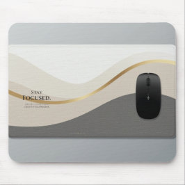 Minimalist Desk Mat Mouse Pad | Modern Office Aest Muismat