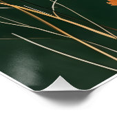 Minimalist digital poster "Abstract Sunset"   (Coin)