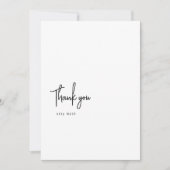 Minimalist Digital Thank You Kaart (Voorkant)