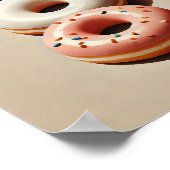 Minimalist Donut Aesthetic Wall Art Poster (Coin)