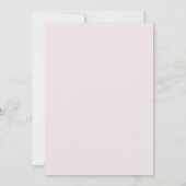 Minimalist Dusty Pink Wedding Invitation (Dos)
