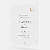 Minimalist Elegant Celestial Wedding Welcome (Angle)