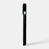 Minimalist Emerald & Teal Zig-Zag Modern Geometric (Côté gauche)