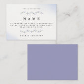 Minimalist Floral Jubileum Invitation Kaart (Voorkant / Achterkant)