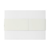 Minimalist Floral Wedding Uitnodigingen Wikkel (Achterkant Voorbeeld)