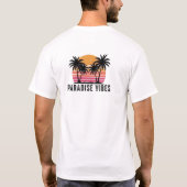 Minimalist Geometric Mountain T-Shirt (Dos)