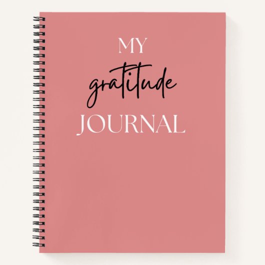Minimalist Gratitude Journal | Daily Mindfulness & (Devant)