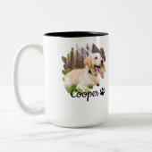 Minimalist Grunge Coffee Mug – Modern Cool Design (Gauche)