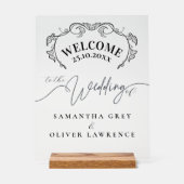 Minimalist Handwritten Elegant Welcome Sign (Recto)