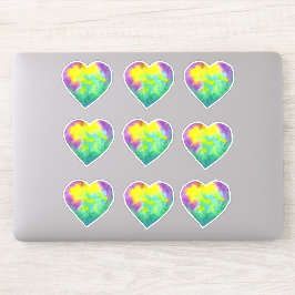 Minimalist I love you rainbow Valentine's Day Sticker