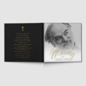 Minimalist In Loving Memory Funeral Gastenboek (Volledig)