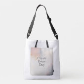Minimalist Inspirational Tote Bag | Modern Neutral (Achterkant)