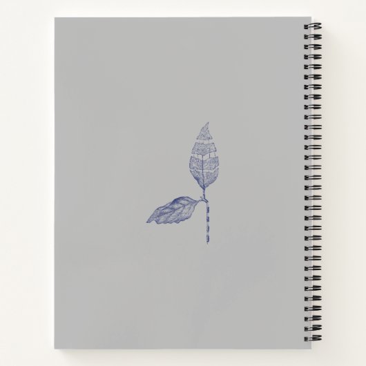 Minimalist Journal Pages with Motivational Notitieboek (Achterkant)