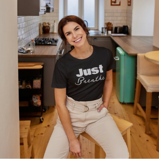 Minimalist Just Breathe T-shirt