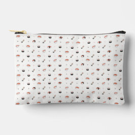 Minimalist Kawaii Sushi Pattern Cute Japanese Food Etui