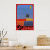 Minimalist Landscape Art Print Inspirational (Keuken)