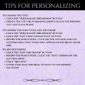 Minimalist Lavender Black Monogrammed Co-worker Planner