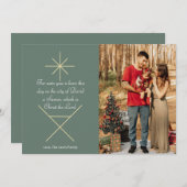 Minimalist Manager Kerstkaart (Voorkant / Achterkant)