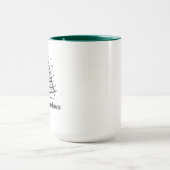 Minimalist Merry Christmas Tree Mug (Centre)