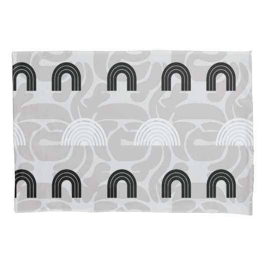 Minimalist Mixed Boho Arches Kussensloop (Voorkant)