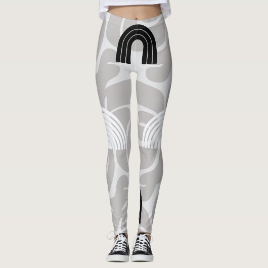 Minimalist Mixed Boho Arches Leggings (Voorkant)