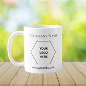 Minimalist Modern Business Custom Logo Coffee Mug 