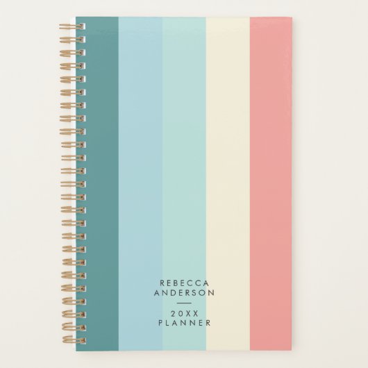 Minimalist Modern Chic Pastel Rainbow Cute (Devant)