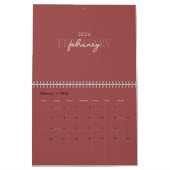 Minimalist Modern Elegant 2026 Calendar Kalender (Feb 2026)