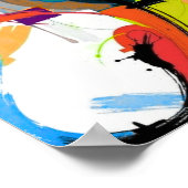 Minimalist Modern Geometric Art Poster (Hoek)