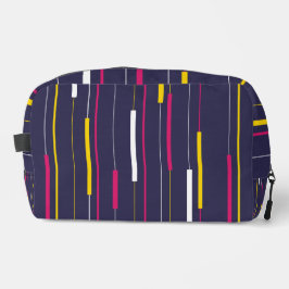 Minimalist Modern Stripes Cosmetic Bag Toilettasje