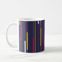 Minimalist Modern Stripes Koffiemok