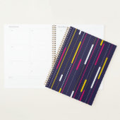 Minimalist Modern Stripes Planner (Devant avec enveloppe)