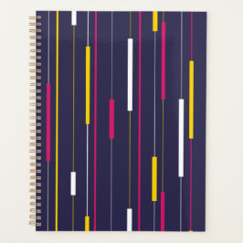 Minimalist Modern Stripes Planner