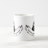 Minimalist mug for ferret enthusiasts (Centre)