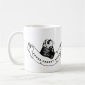 Minimalist mug for ferret enthusiasts (Gauche)