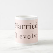 Minimalist Mug | Newly Married Modern Woman Gift (Centre)