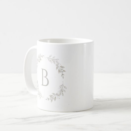 Minimalist Mug with Initial (Devant gauche)