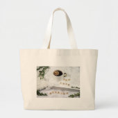 Minimalist Nature Landscape Canvas Tote Bag (Devant)