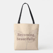 Minimalist Neutral Tote Bag | Modern Feminine Gift (Dos)