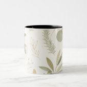 Minimalist Olive & Rosemary Botanical Mug (Centre)